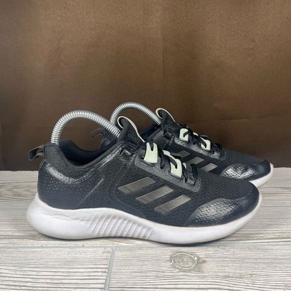 Adidas Womens Running Shoes Parley Black Mesh Trail Runners Athletic Womens 6.5 - Picture 1 of 9